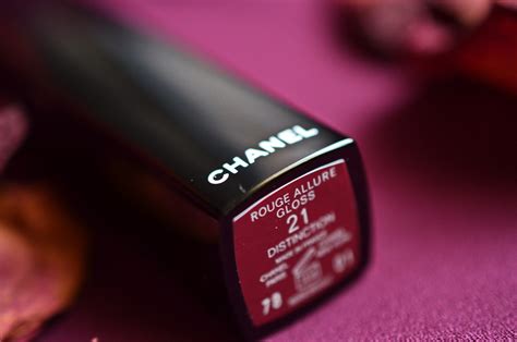 chanel rouge allure gloss 21 distinction|Chanel Rouge Allure gloss discontinued.